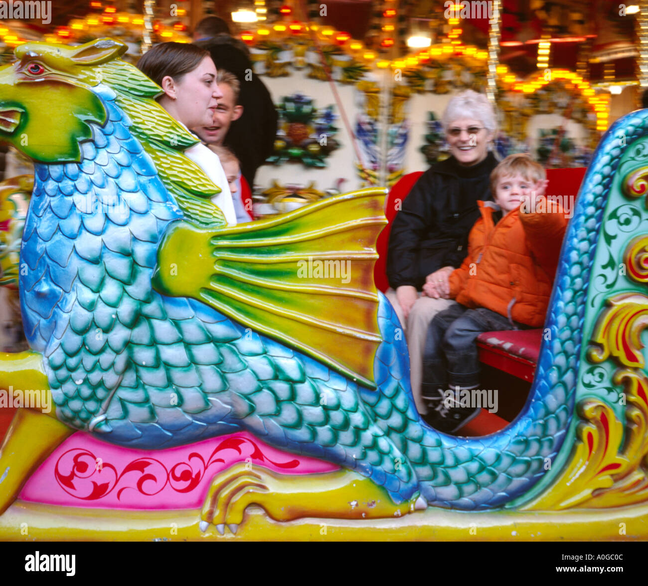 Walk Serpent Riding Boy riding serpent hi-res stock photography and images - Alamy