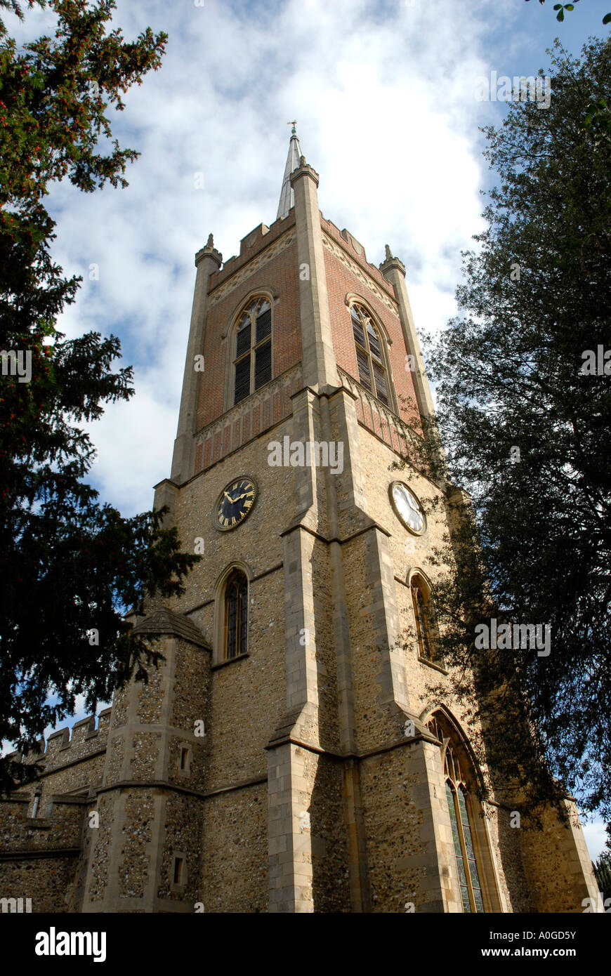 St. Michaels Church Stortford Hertfordshire Stock Photo Alamy