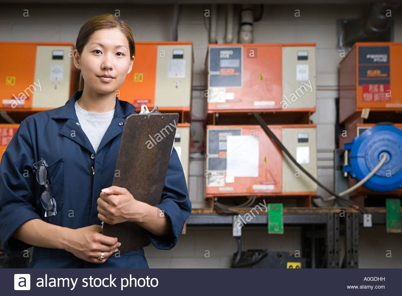 Female korean factory worker Stock Photo, Royalty Free Image: 9989596 ...