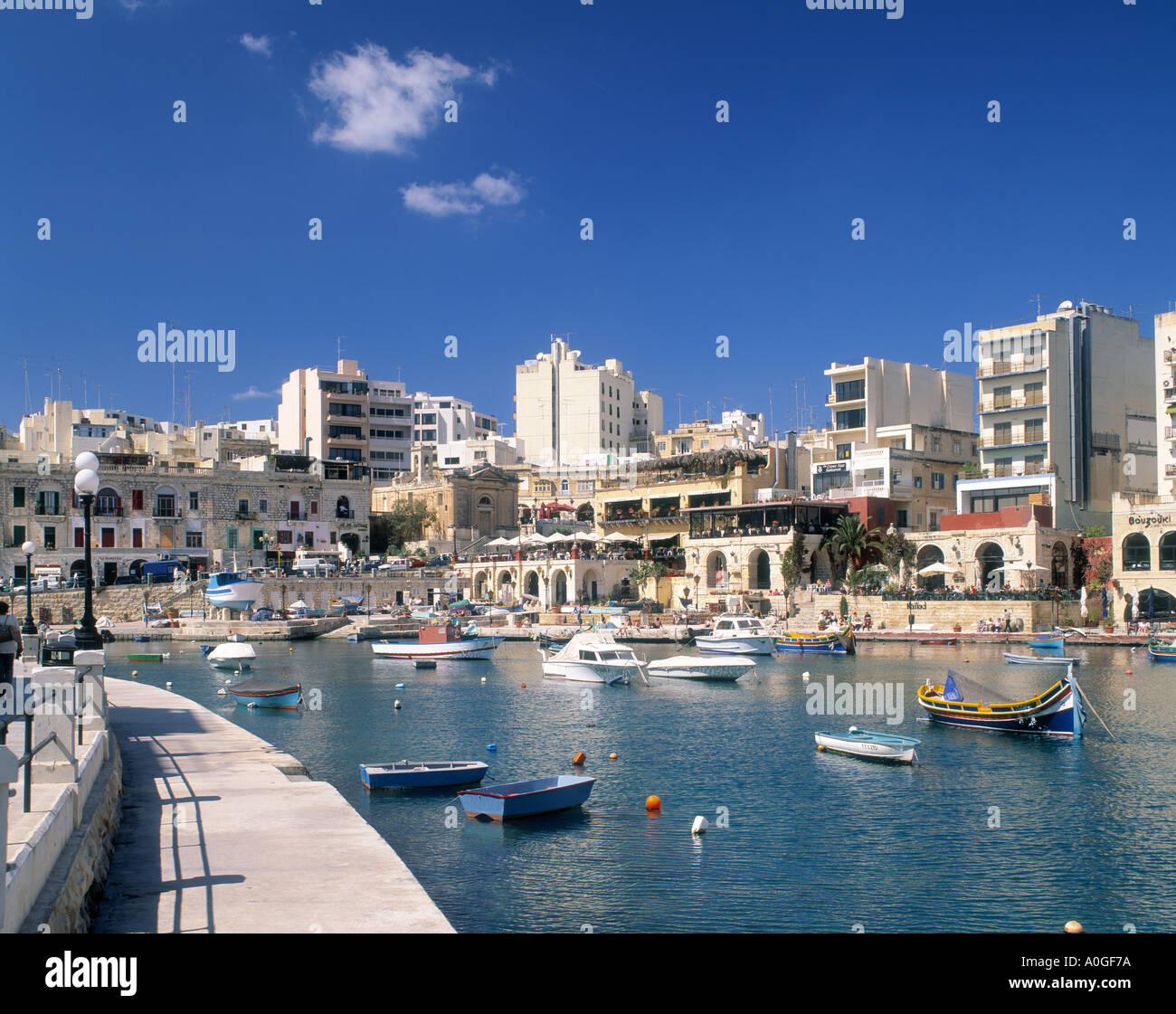 St Julian's Promenade Malta High Resolution Stock Photography and ...