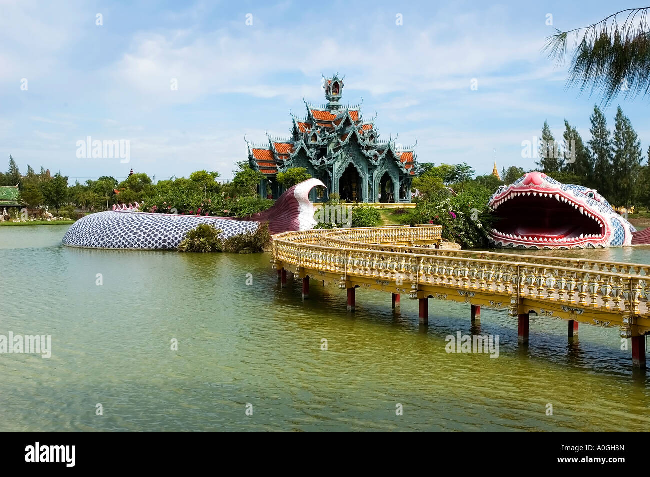 temple in Ancient City Bangkok Stock Photo - Alamy