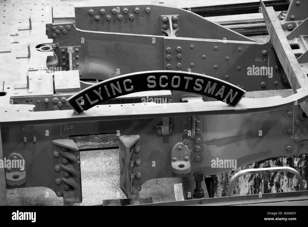 The Flying Scotsman Stock Photo