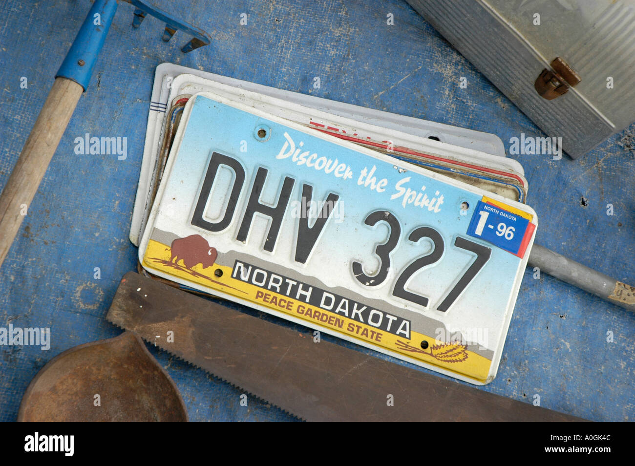 North dakota plate hires stock photography and images Alamy