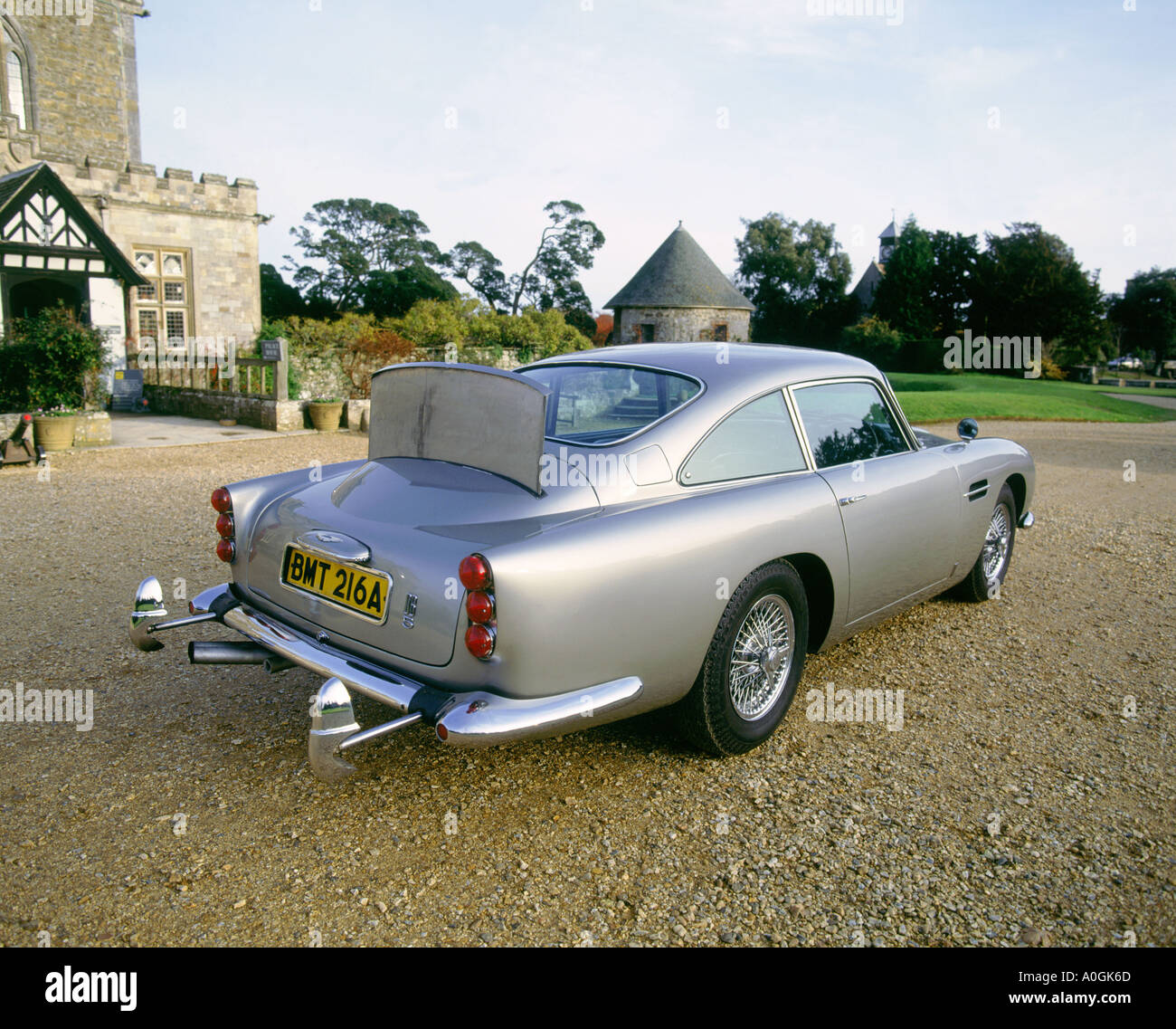 1965 Aston Martin DB5, James Bond 007 Stock Photo