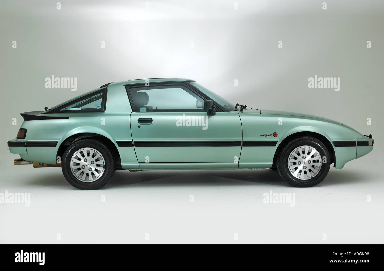1986 Mazda RX7 Stock Photo