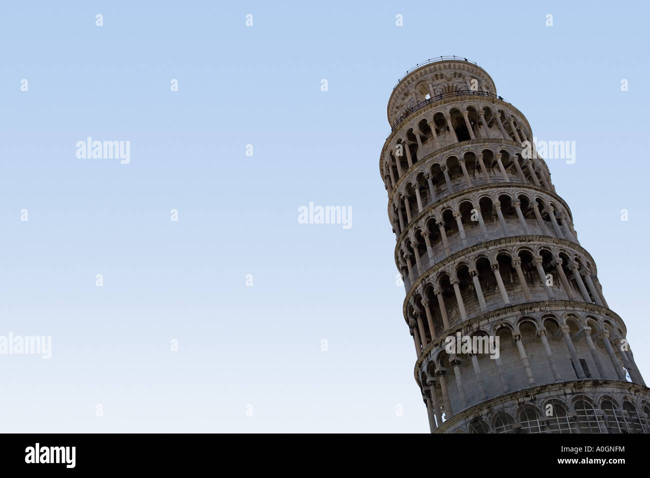 Leaning tower of pisa Stock Photo