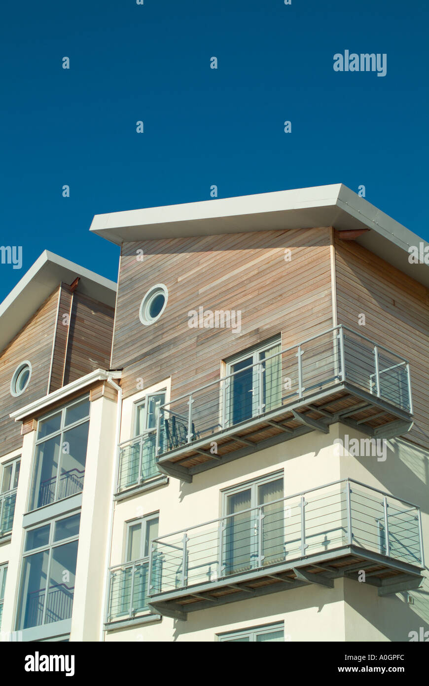 Apartments at Barry Waterfront Stock Photo Alamy