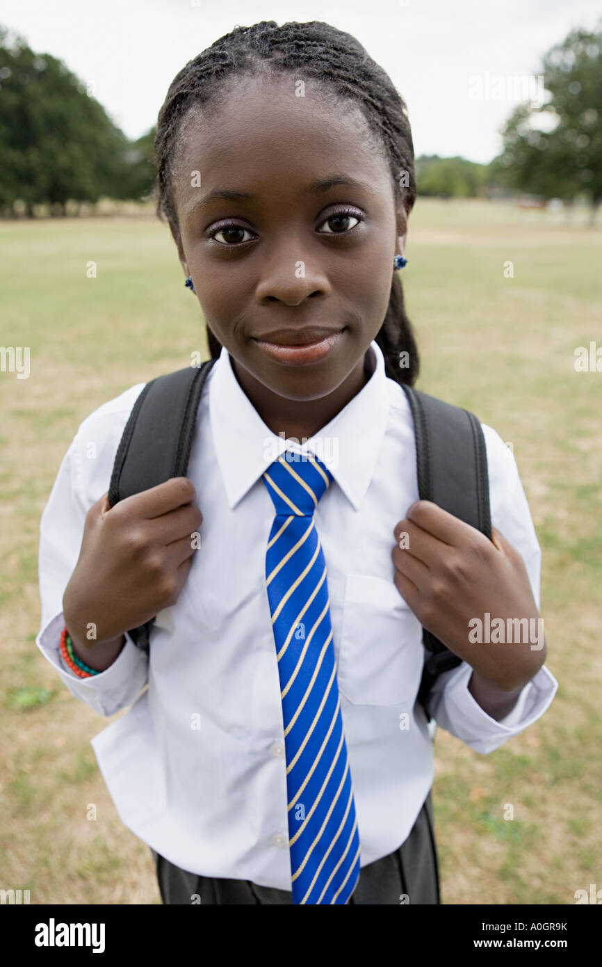 School girl black eye facial hires stock photography and images Alamy