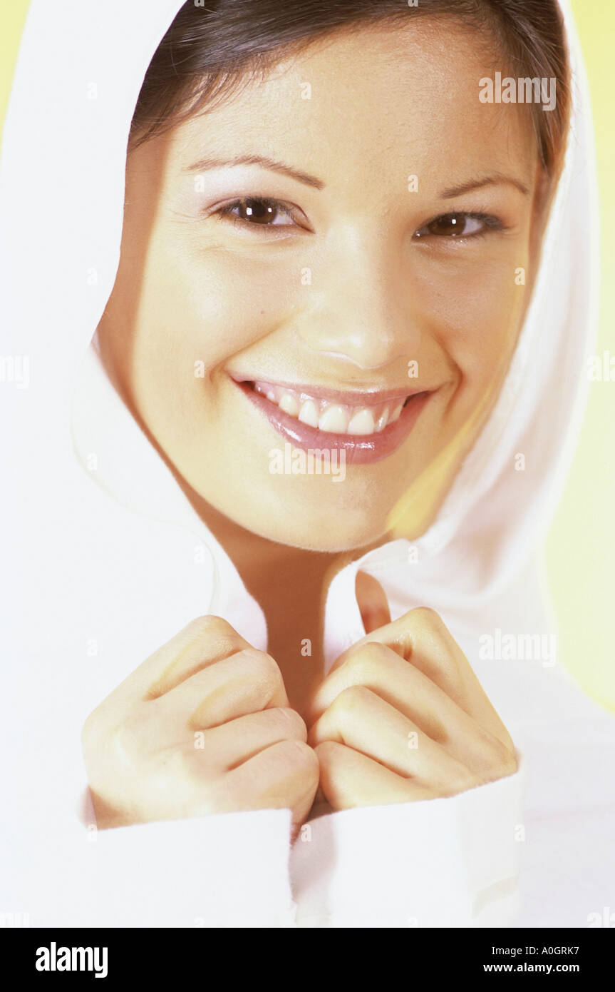 Beauty portrait young smiling woman hi-res stock photography and images ...