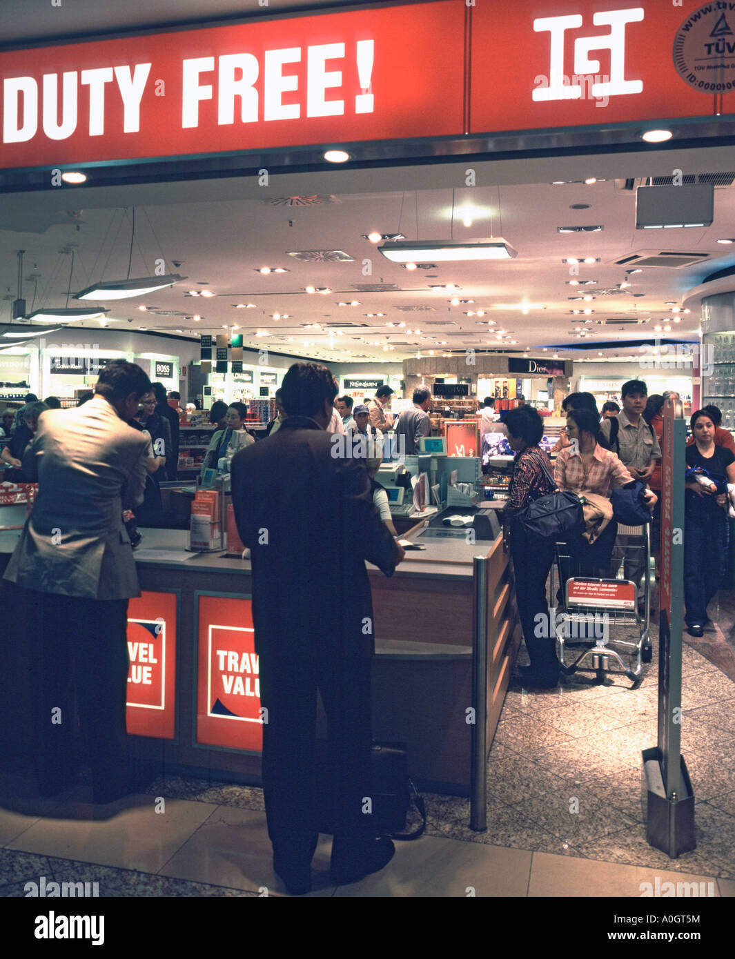 Duty Free Shop, Frankfurt Airport, Germany Stock Photo Alamy