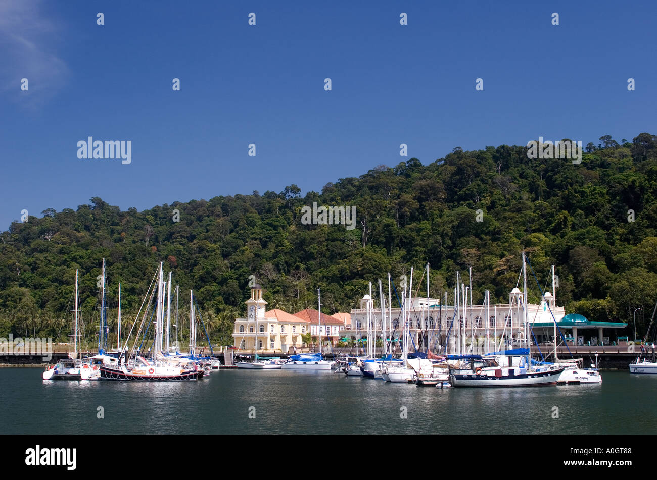 Yacht Marina Pulau Langkawi Malaysia Stock Photo Alamy
