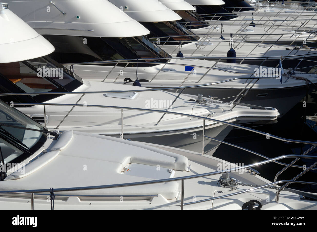 Barcelona Boat Show Stock Photo Alamy