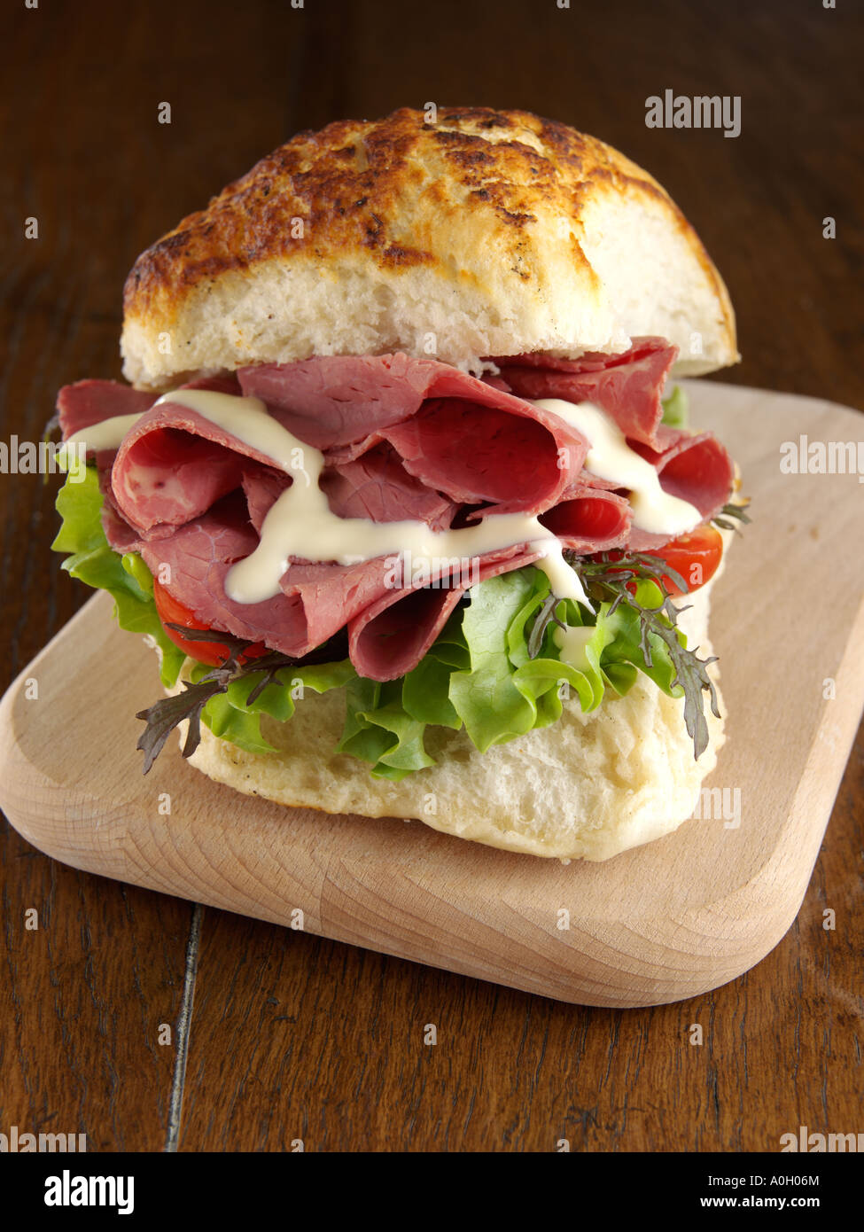 Corned beef roll Stock Photo Alamy