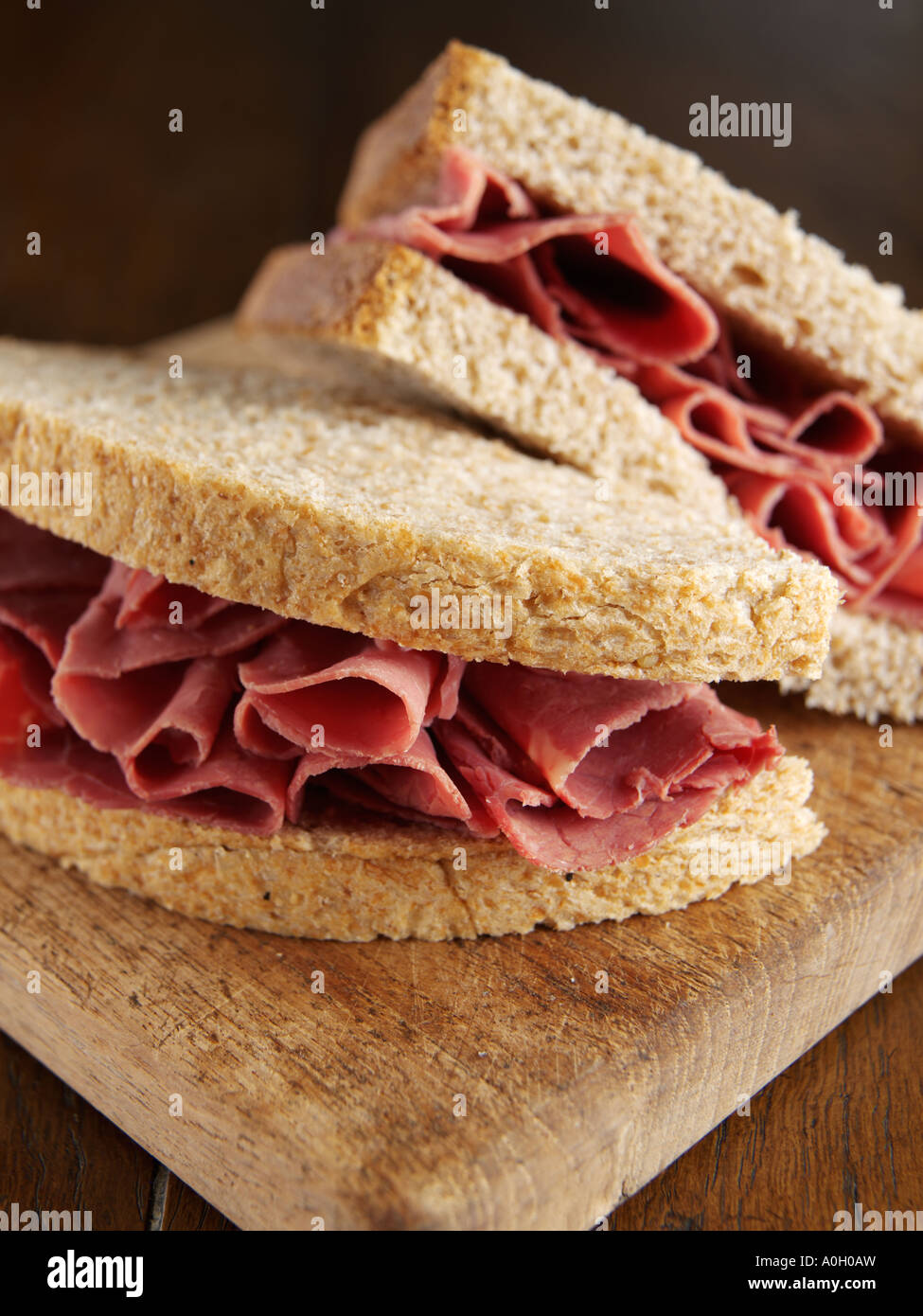 Individual portion corned beef sandwich hires stock photography and images Alamy
