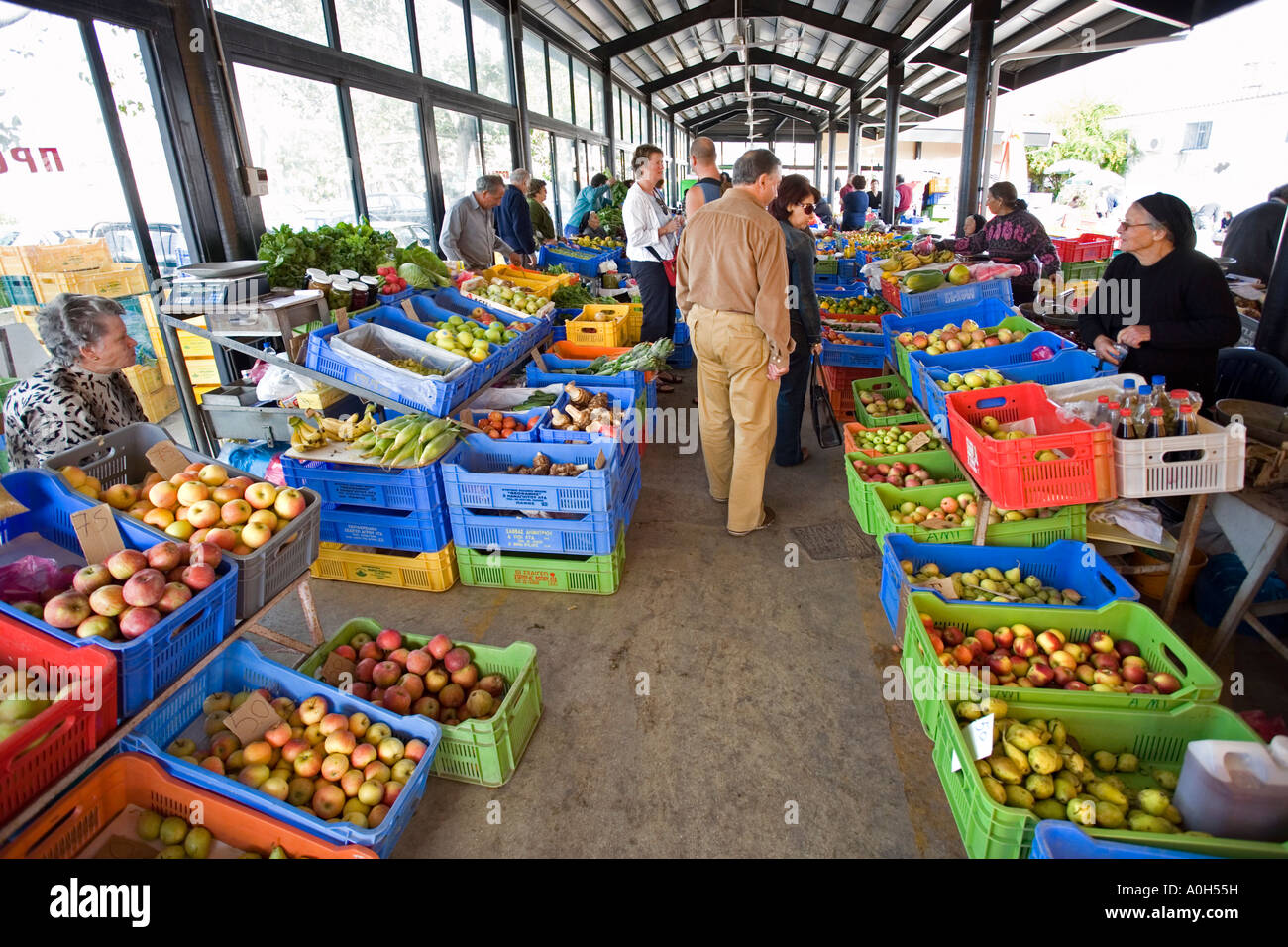 THE OLD MARKET IN PAPHOS, CYPRUS Stock Photo: 9996172 - Alamy