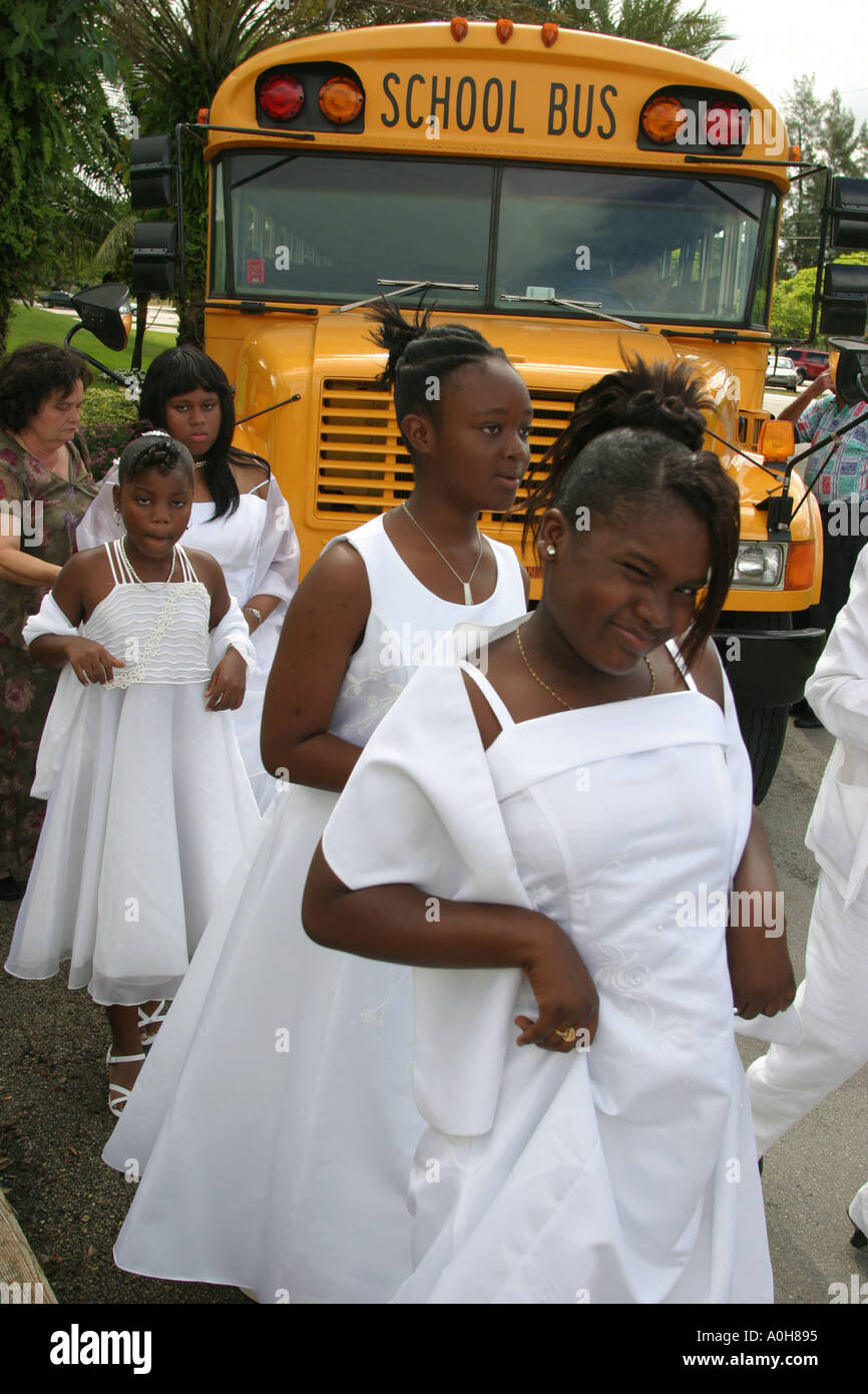 Miami Florida,Little Haiti,Edison Park Elementary School,campus,primary, education,campus,5th Fifth Grade Promotional Graduation Awards  Program,educati Stock Photo - Alamy