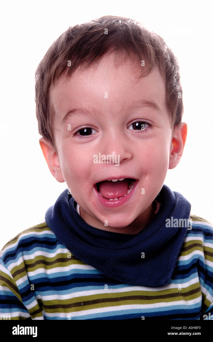 Portrait of little boy Stock Photo Alamy