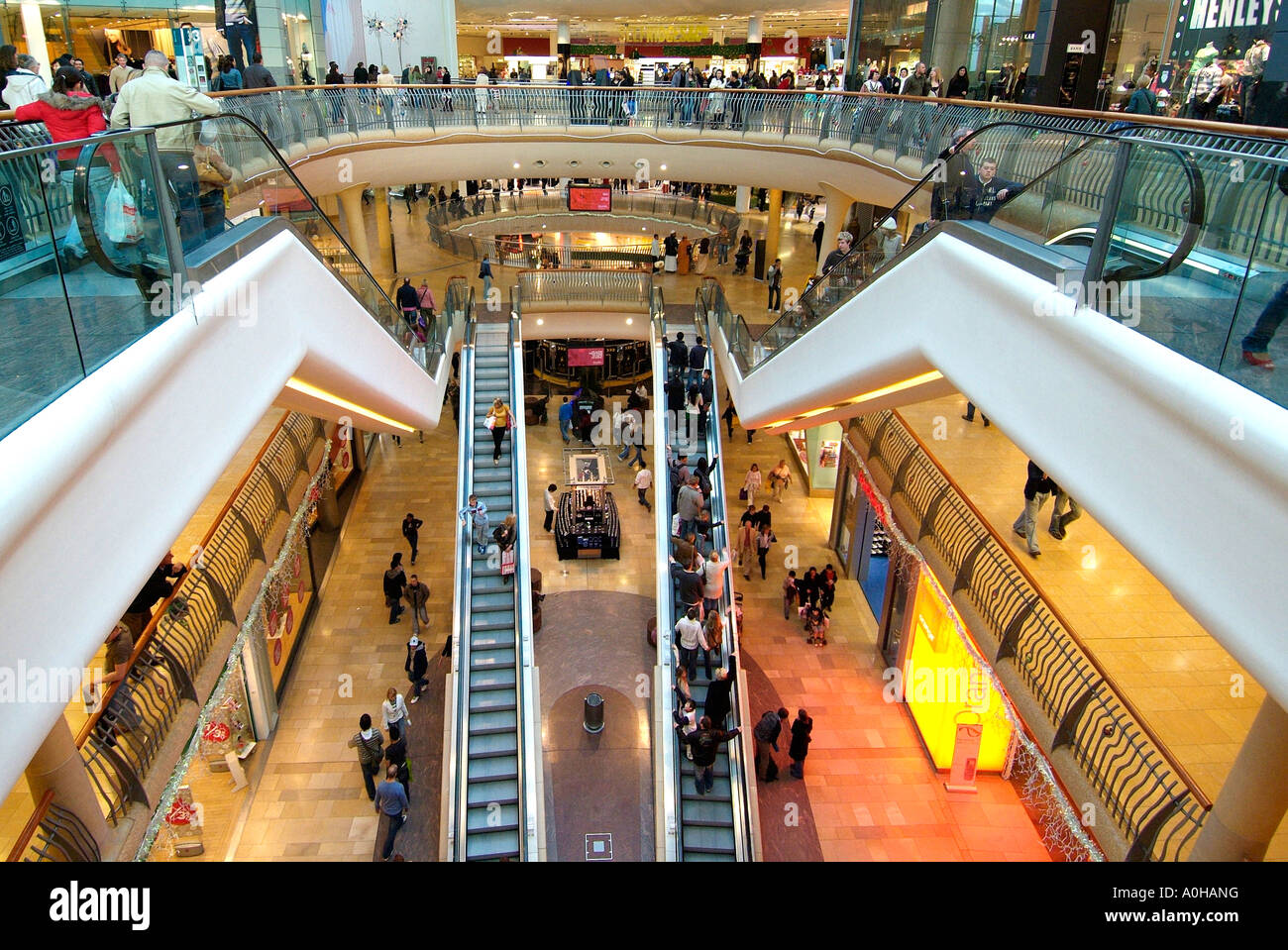 Selfridges retail shopping centre Department store Birmingham Bullring UK United Kingdom England