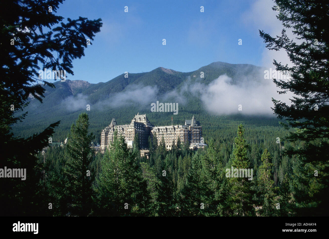 Fairmont Banff Springs Hotel Banff Alberta Canada Stock Photo - Alamy