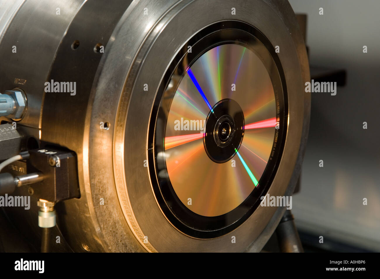 CD DVD stamper Stock Photo - Alamy