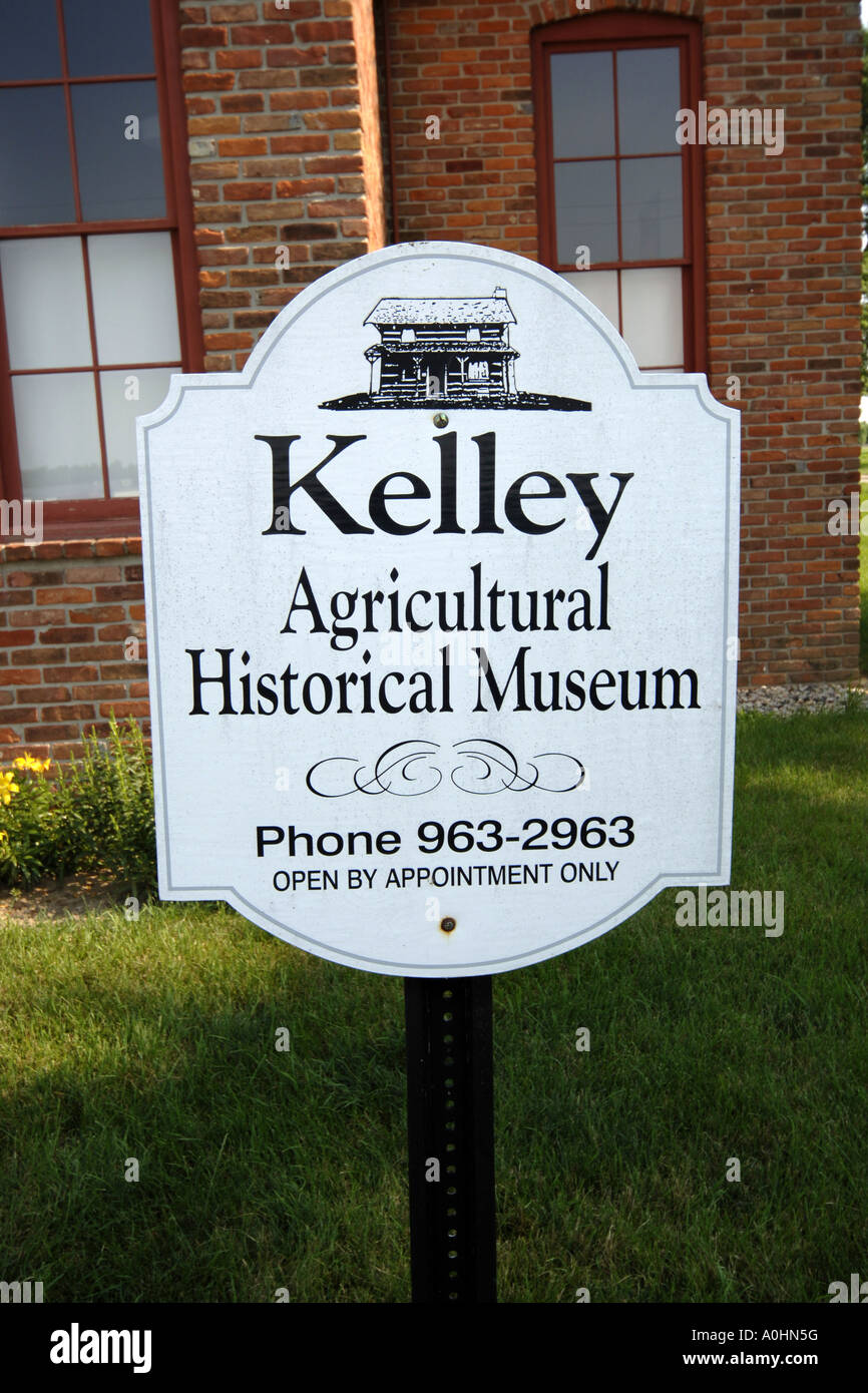 Kelly Agricultural Historical Museum Indiana Stock Photo
