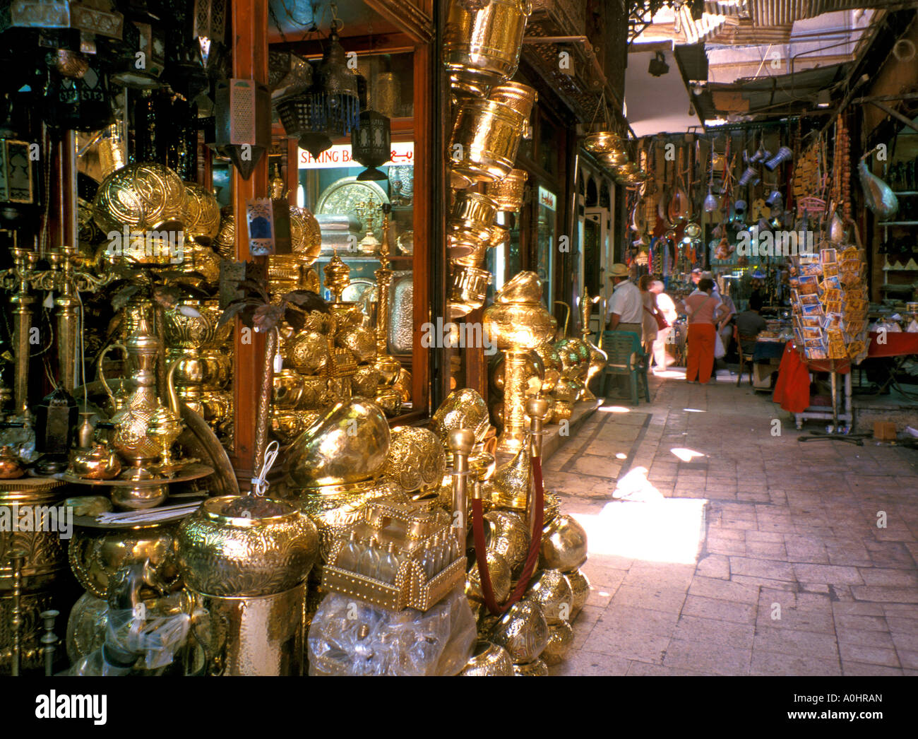 Bazaar Cairo Egypt Stock Photo