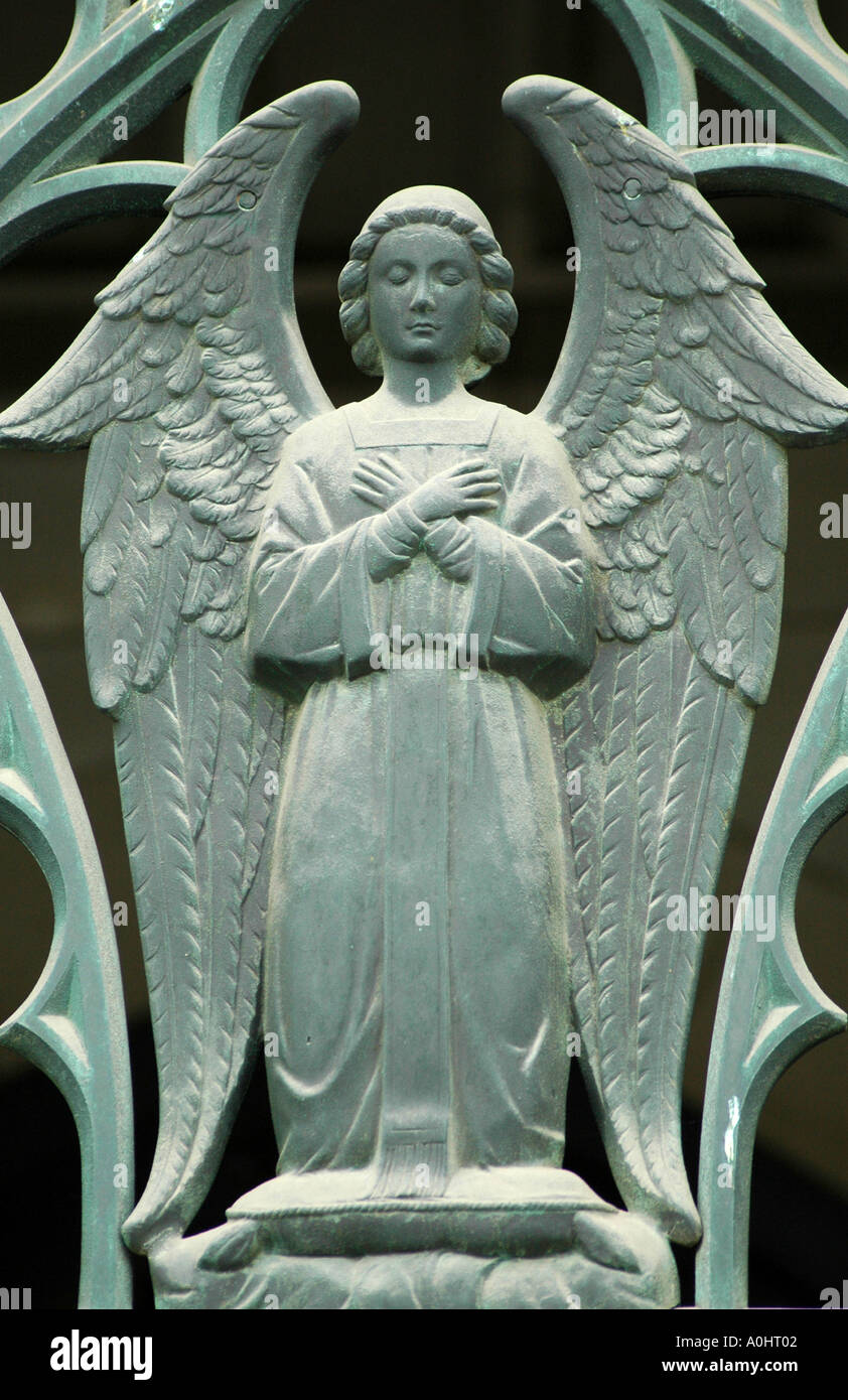 Angel wall sculpture, Melbourne, Victoria, Australia Stock Photo Alamy