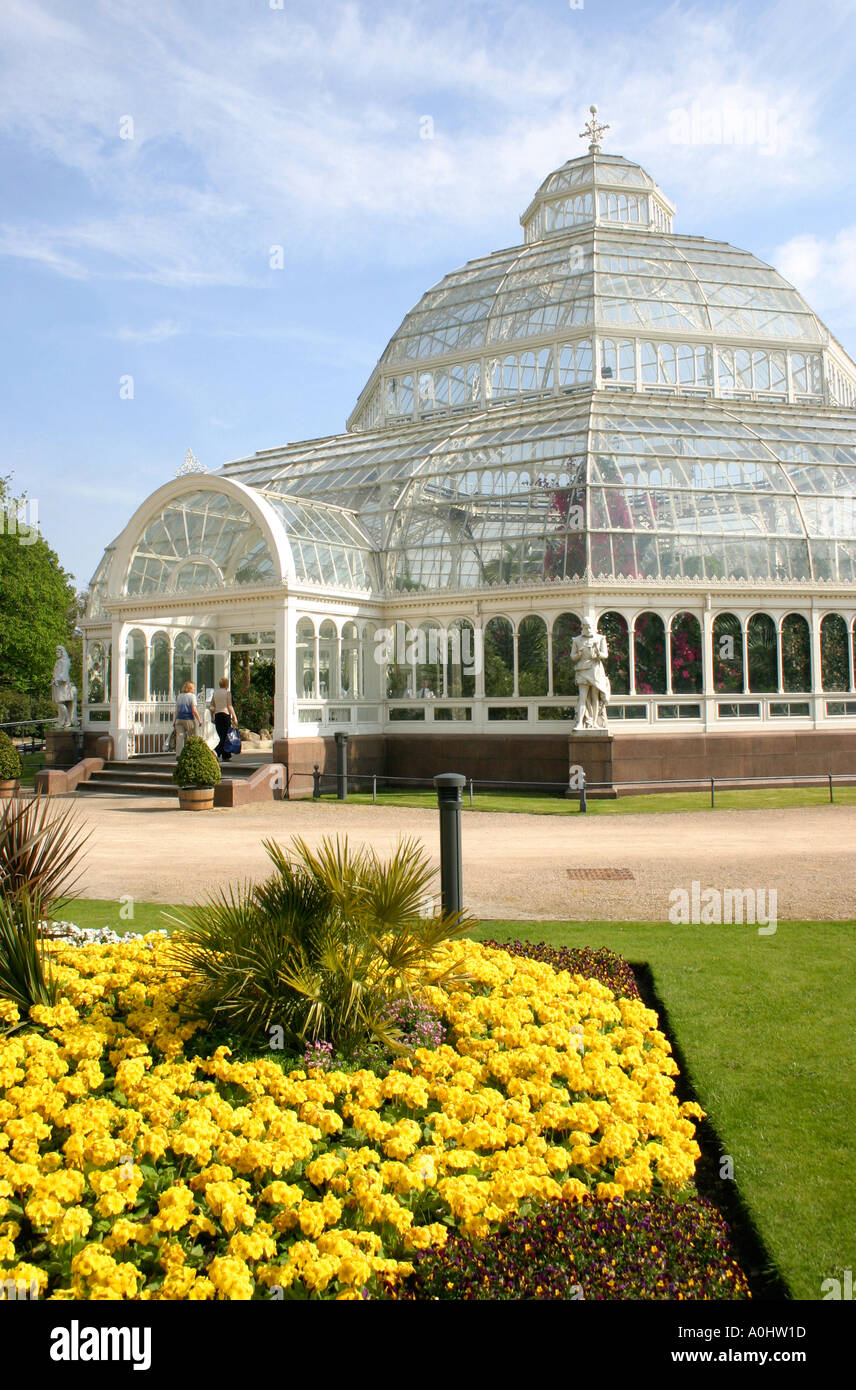 Palm House Sefton Park Liverpool Stock Photo Alamy