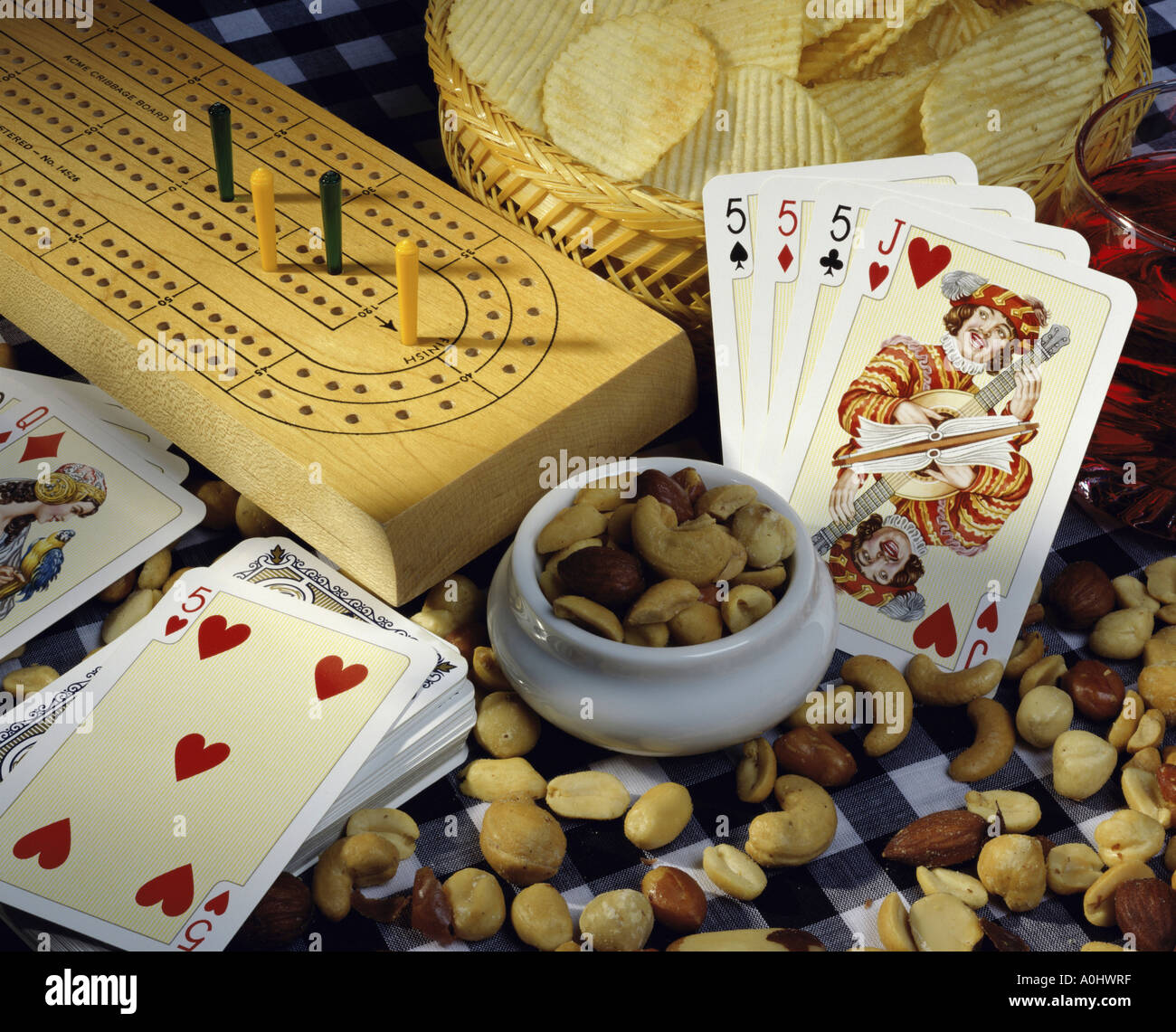 Cribbage Stock Photo Alamy