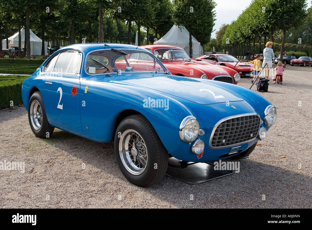 Ferrari 212 Export Vignale Built 1951 Stock Photo Alamy