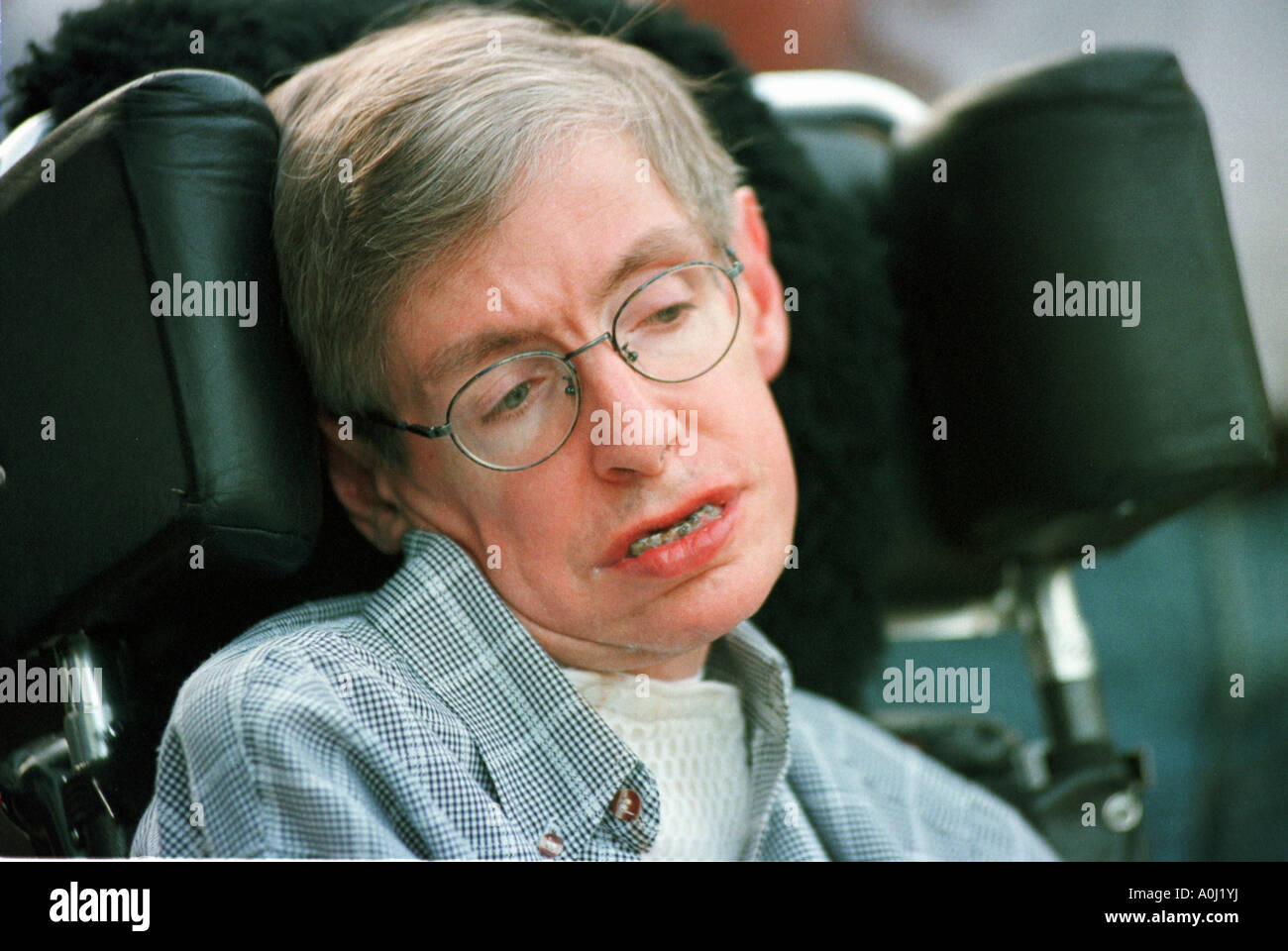 Stephen Hawking Stock Photo