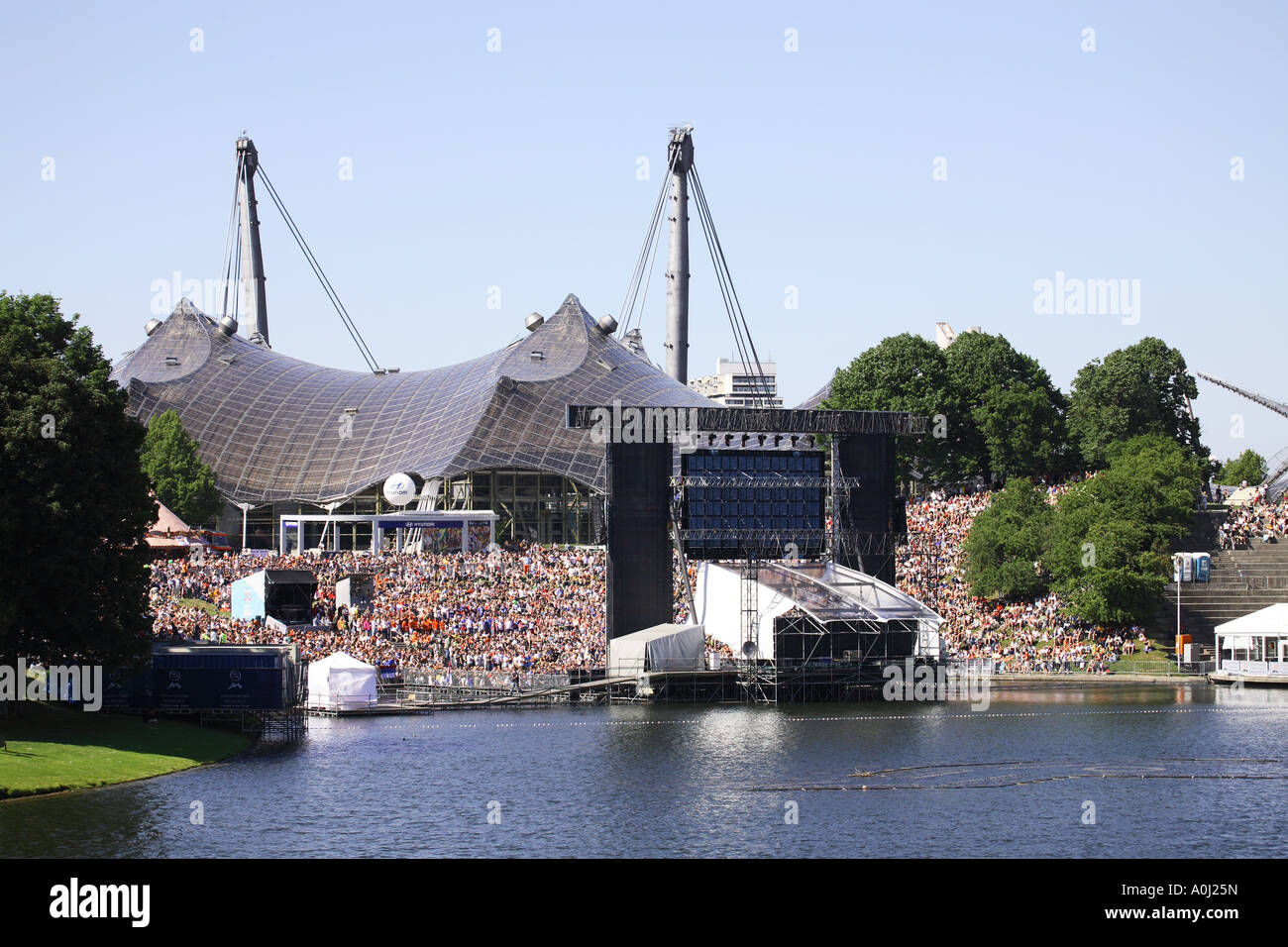 Theatron Theatron, Olympic park, Munich, Germany Stock Photo - Alamy