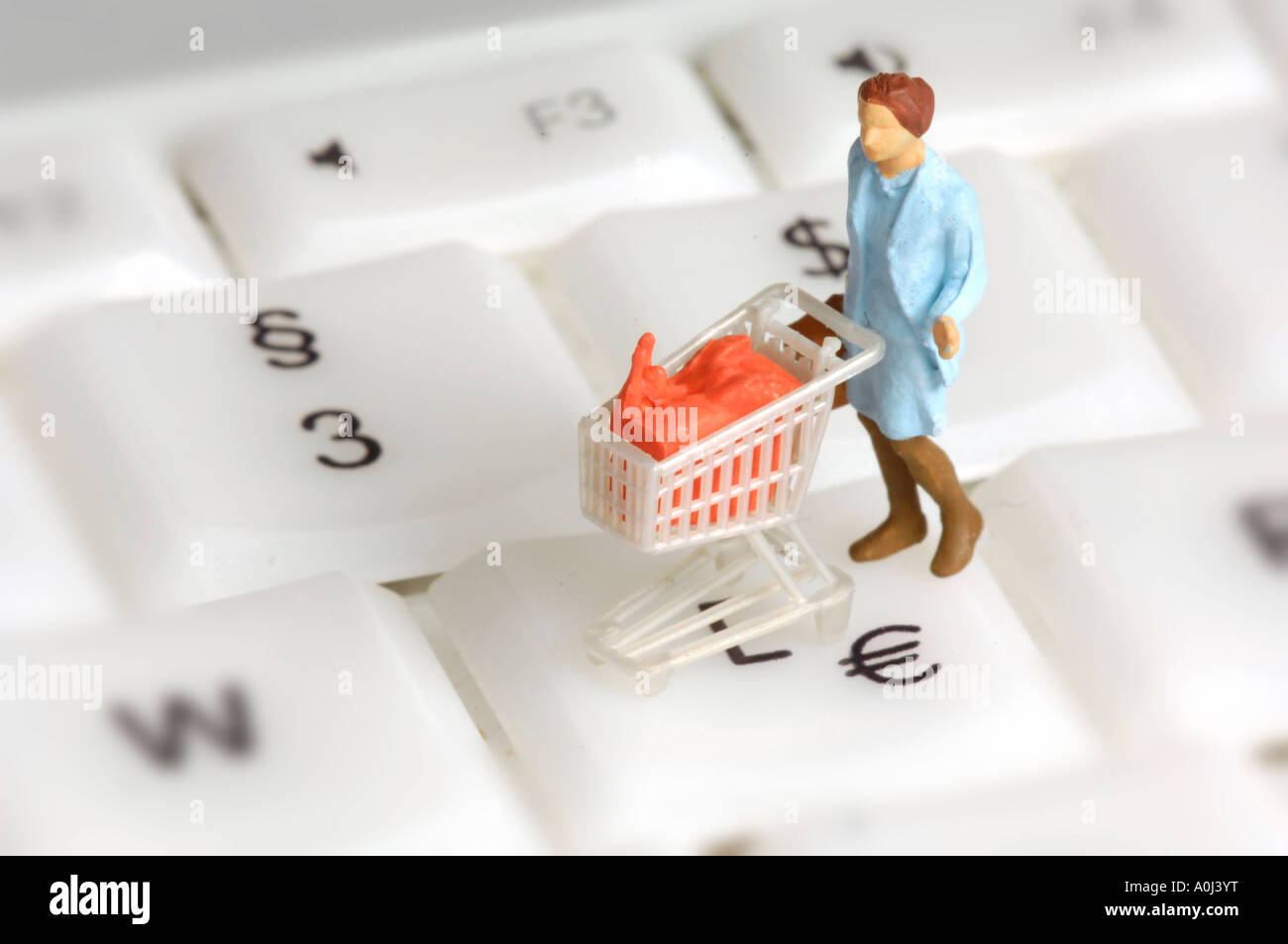 Online Shopping Stock Photo