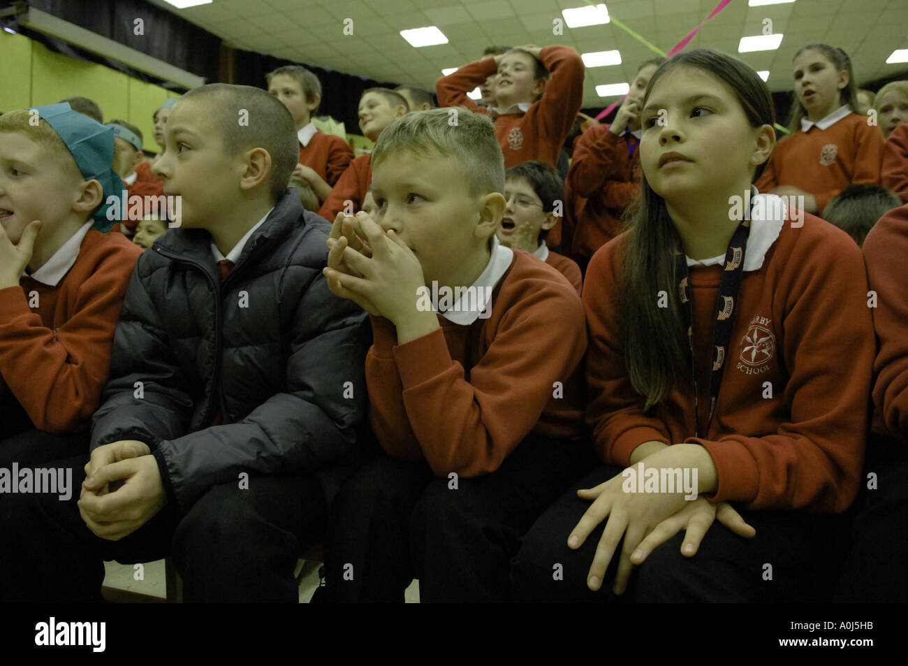 christmas draw, school, education Stock Photo Alamy