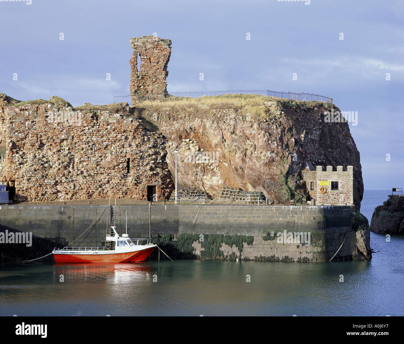 Dunbar Castle Dunbar Scotland Stock Photo Alamy