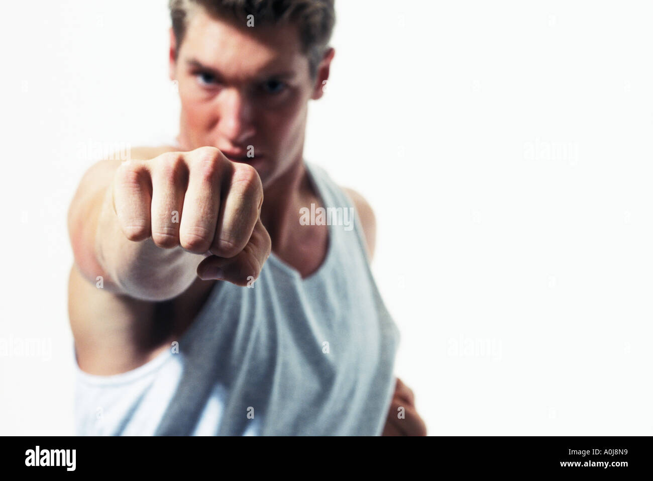 Throwing a punch hires stock photography and images Alamy