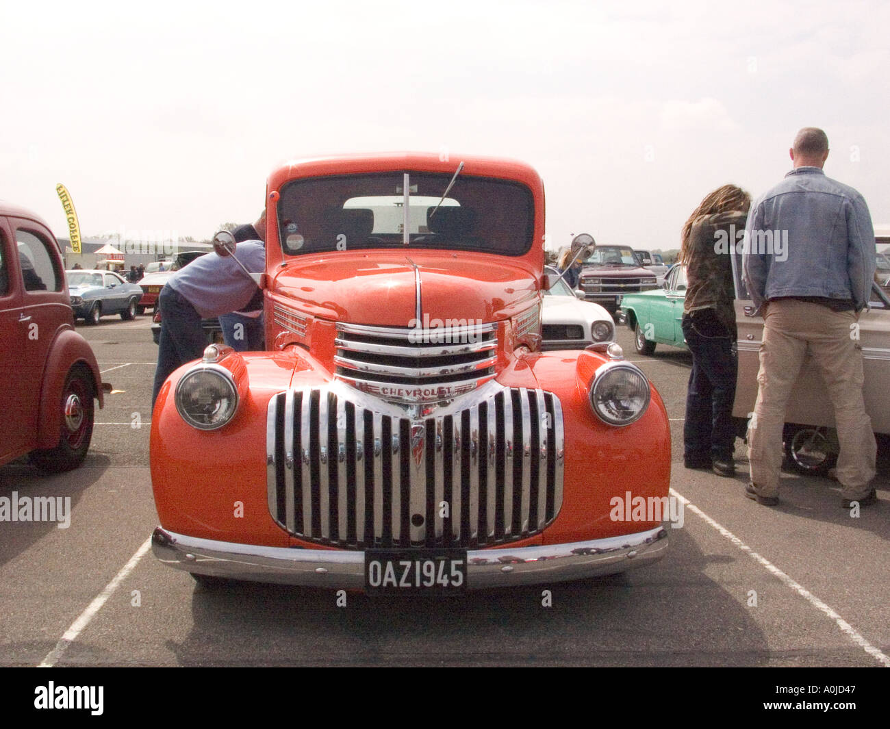 1940's Chevrolet pickup truck at American Classic Car Show Stock Photo