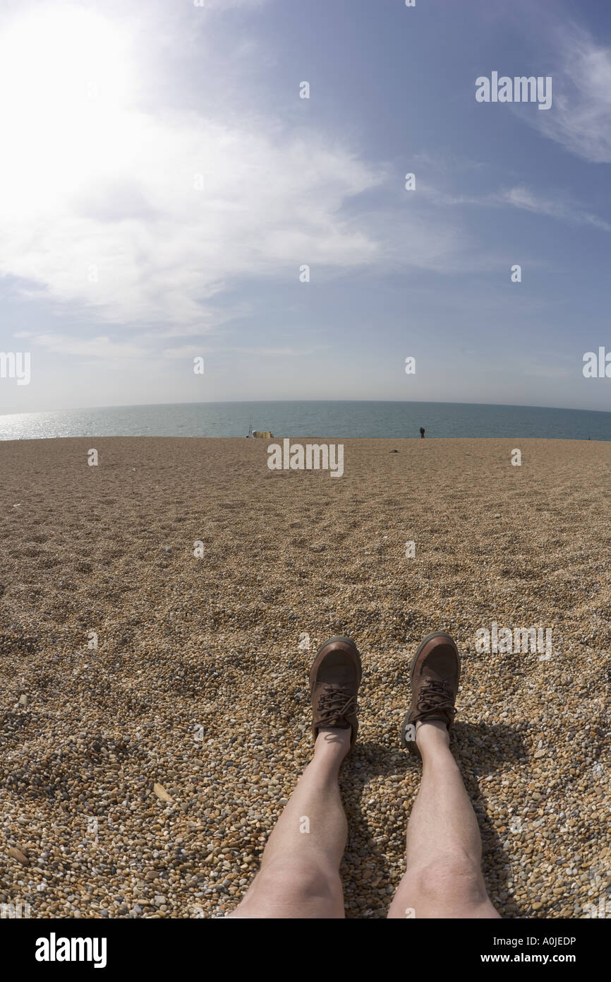 england dorset jurassic coast chesil beach west fleet west bexington