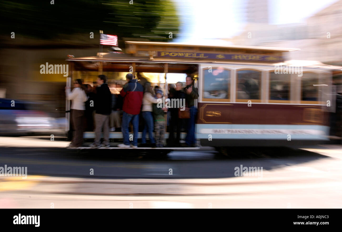 Cable Car San Francisco Stock Photo Alamy