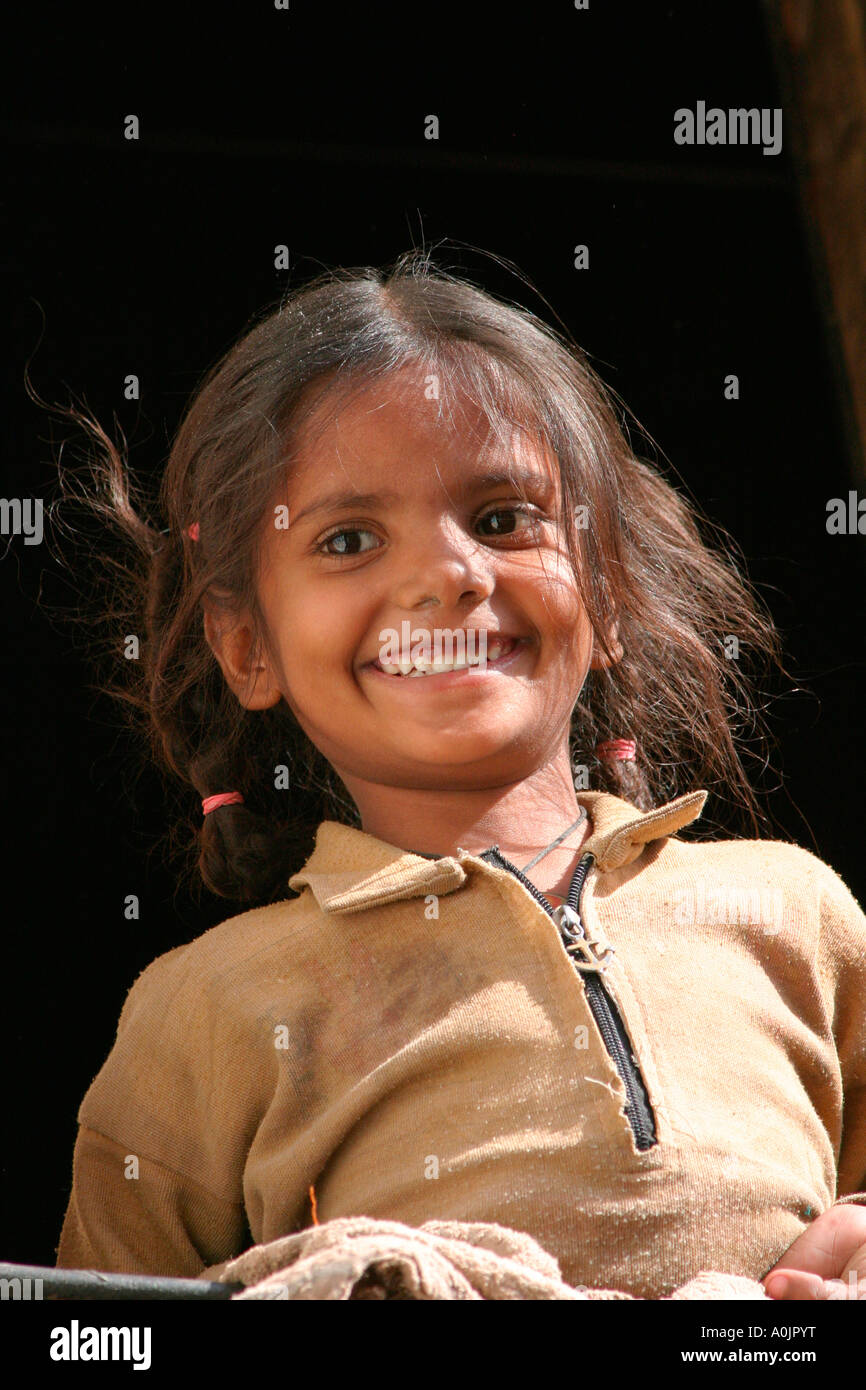 Tribal girl in rajasthan hi-res stock photography and images - Alamy