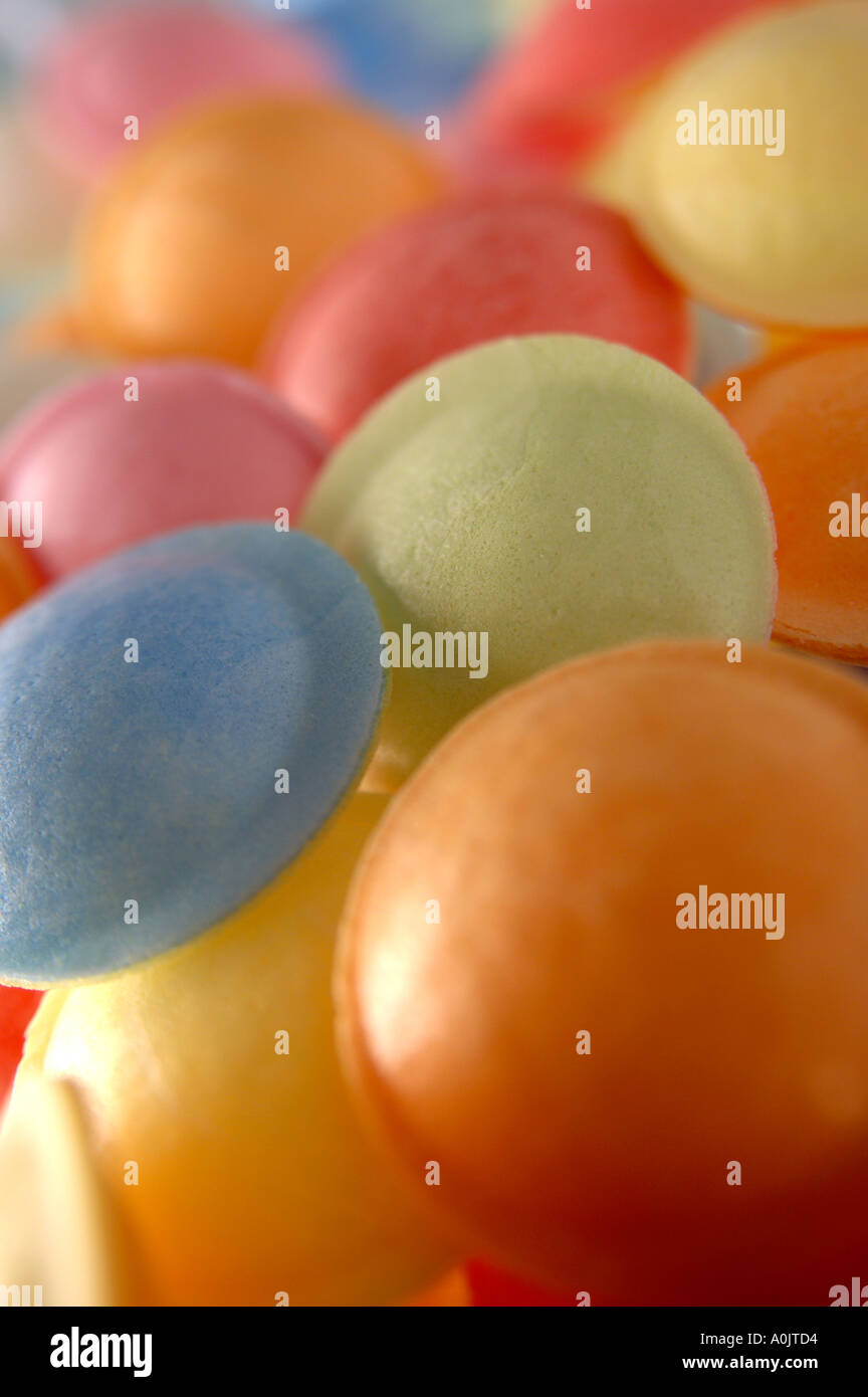 Flying saucer sweets Stock Photo Alamy