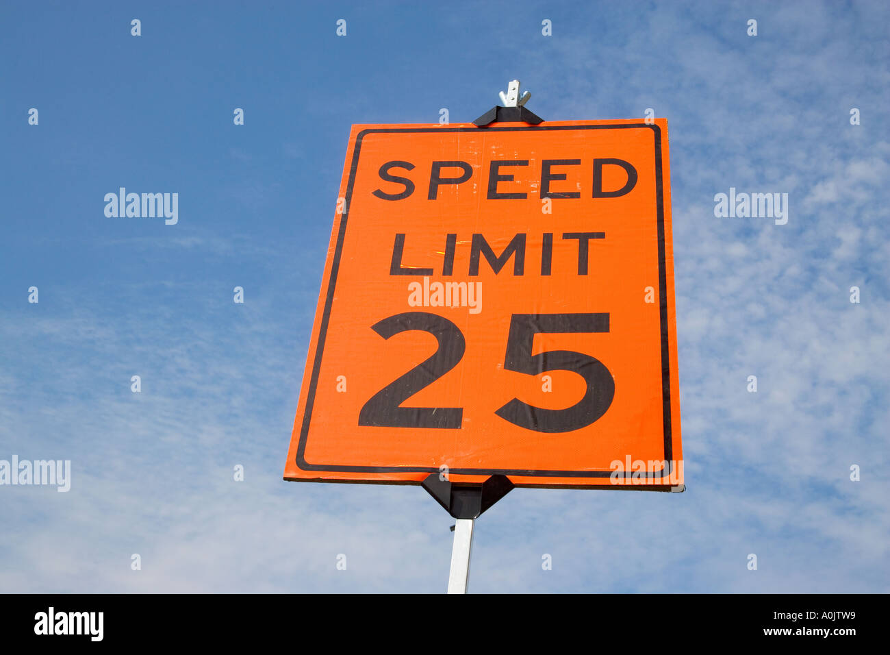 SPEED LIMIT SIGN Stock Photo Alamy