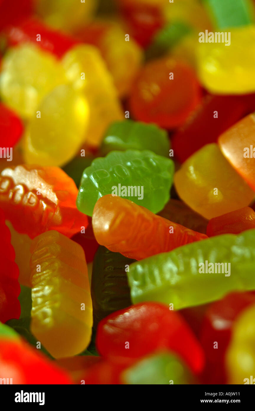 British Wine Gums, also known as Soft Wine Gums in America