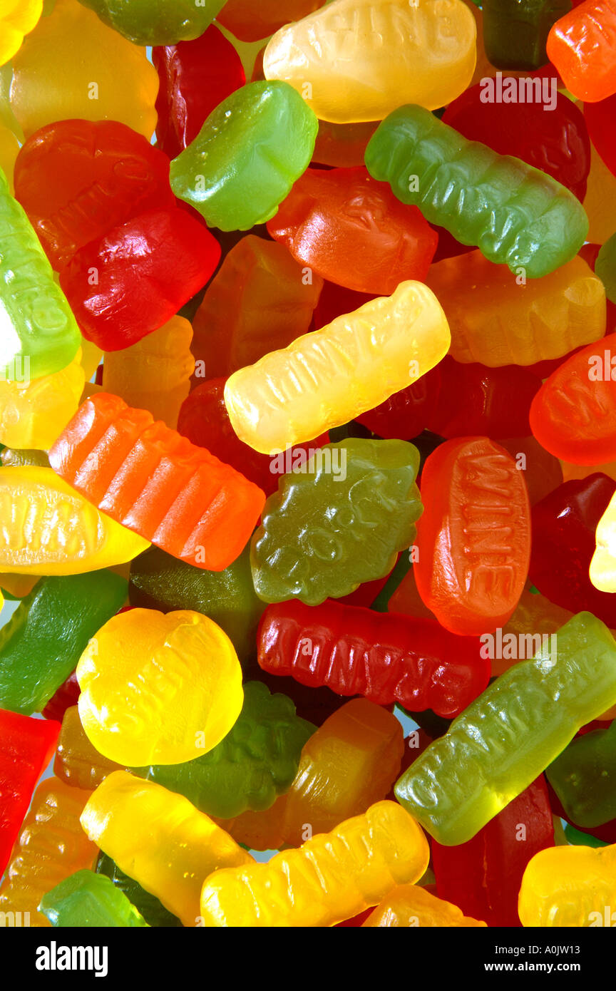 British Wine Gums, also known as Soft Wine Gums in America