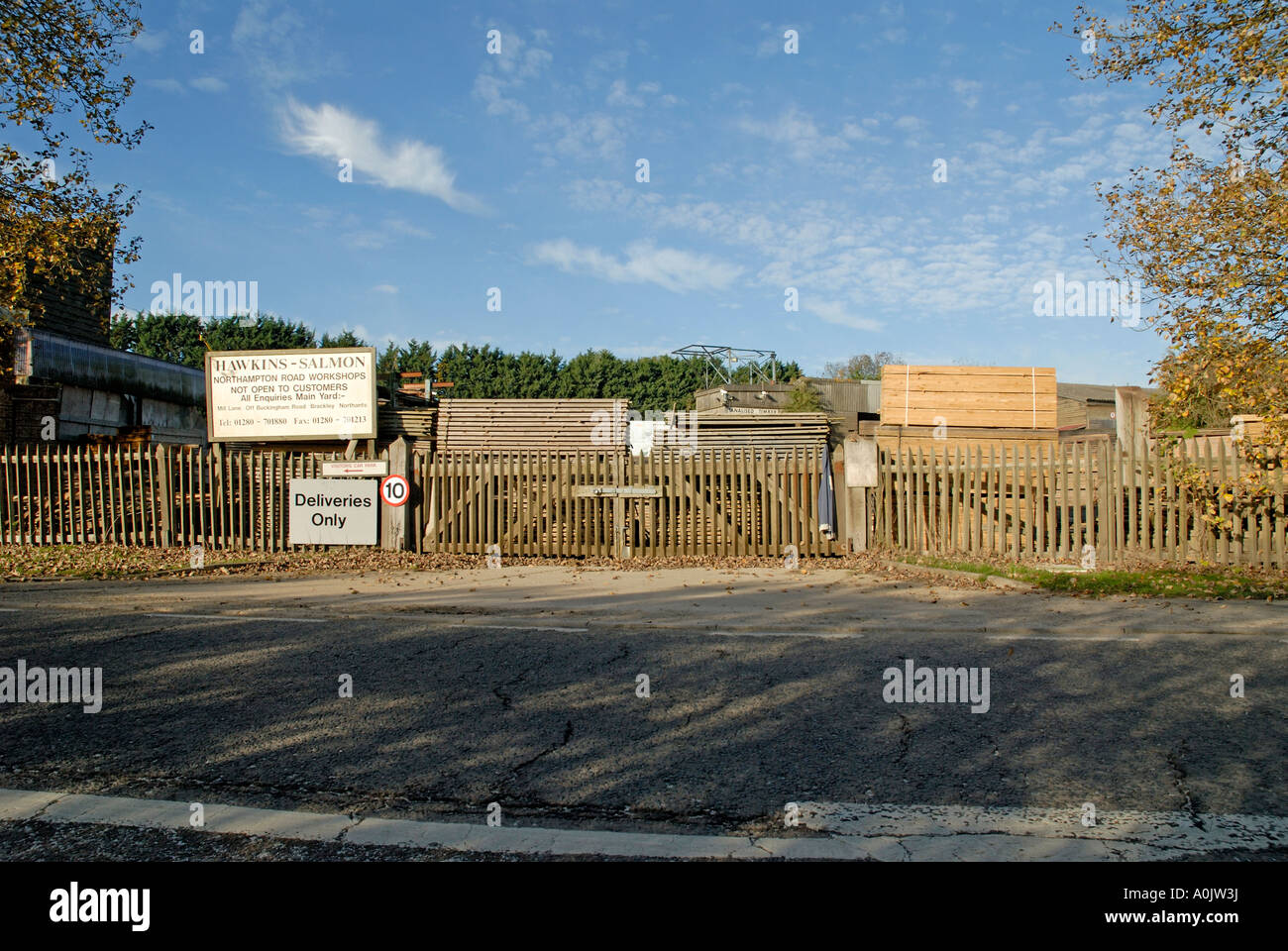 Brackley Wood Mills in Northampton Road, Brackley, Northamptonshire, UK