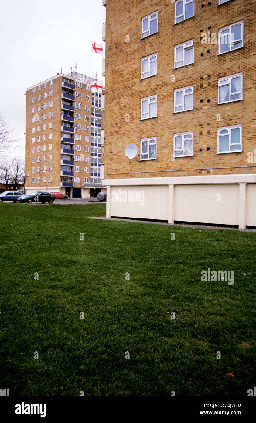 Tower Block Penhill Swindon Wiltshire England Stock Photo Alamy