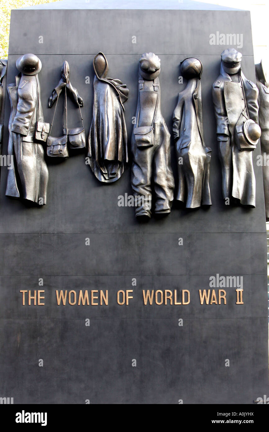 Women world war two memorial on whitehall hi-res stock photography and ...