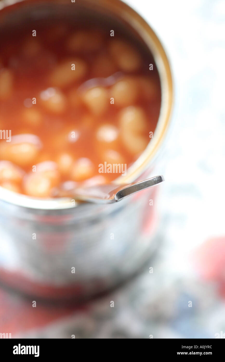 tin of baked beans Stock Photo Alamy