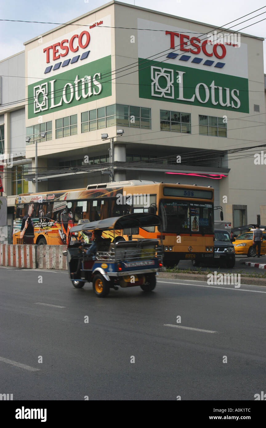 Thailand tesco lotus supermarket hires stock photography and images