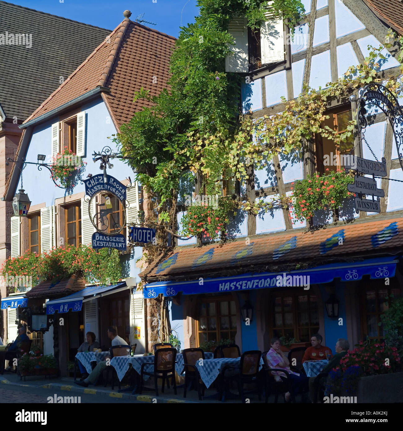 Kaysersberg france french alsace restaurant hires stock photography and images Alamy